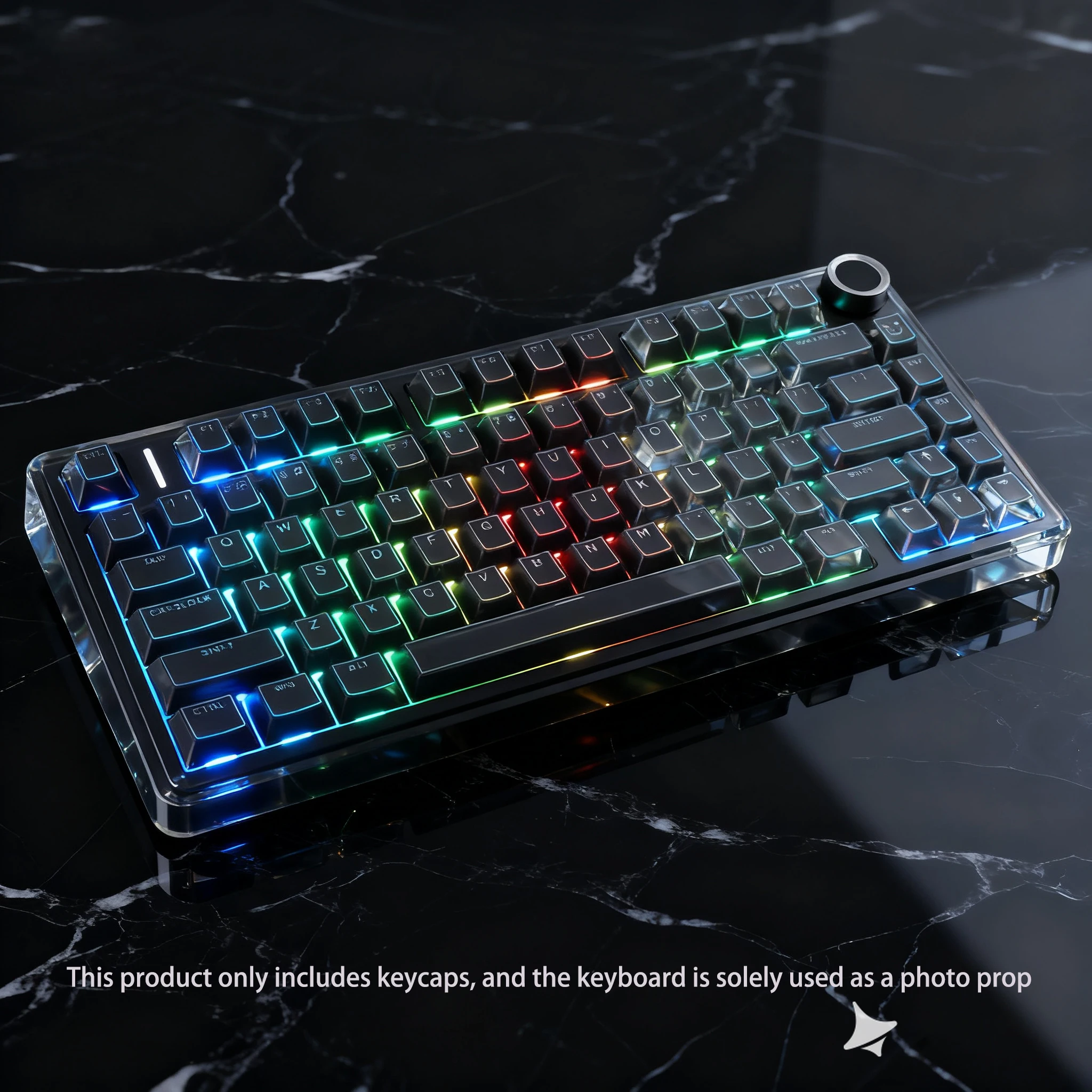 Capuchons de touches rétroéclairés rvb, 142 touches, profil Cherry, brillant à travers le Double injection, PBT, pour commutateurs Cherry MX, clavier mécanique