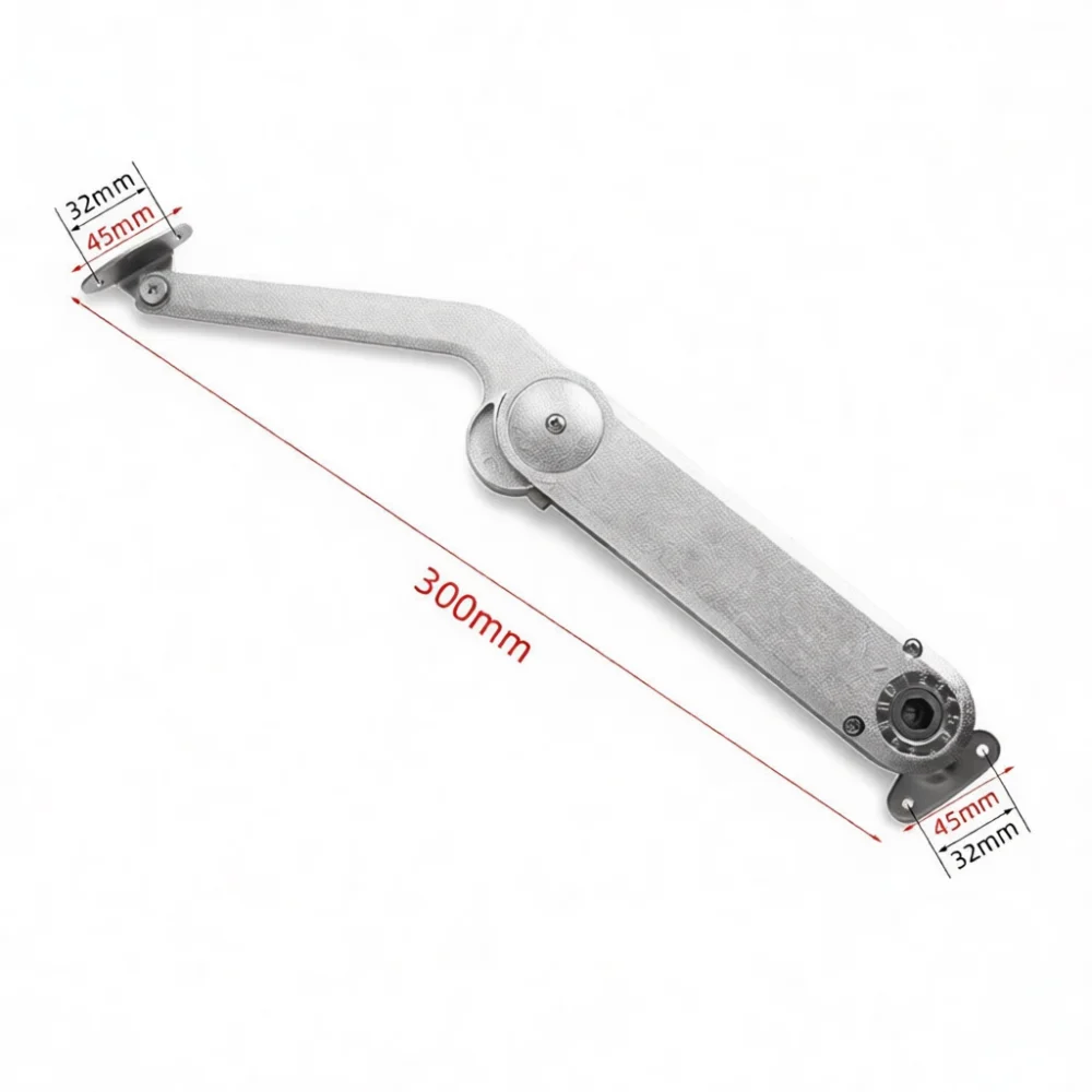 Furniture Hardware Support Rod For Glass Cabinet Narrow Frame Hydraulic Free Stop Buffer Lift Up Fold Down Hinge