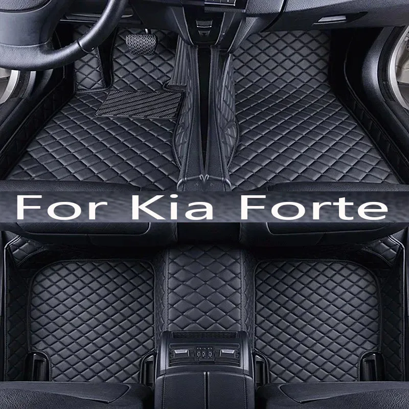 

For Kia Forte 2023 Accessories Cerato BD K3 2019~2022 Car Trunk Floor Mat Waterproof Liner Tray TPE Material Protect Storage Pad