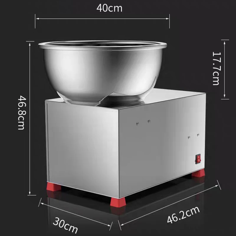 

Dough Stirring Machine Commercial Electric Kneading Machine Multifunctional Basin Type Dough Mixer Automatic Flour Blender