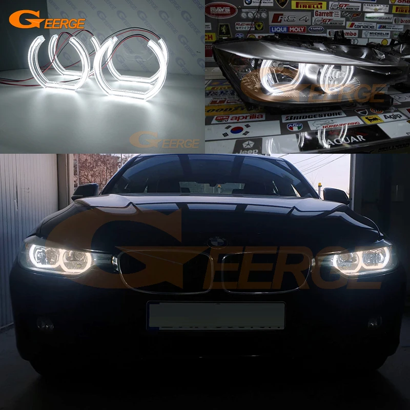 

Для BMW 3 серии F30 F31 F34 F35 F80 F81 M3 Pre Facelift Ultra Bright DTM Style Led Angel Eyes Kit Halo Rings Автомобильные аксессуары