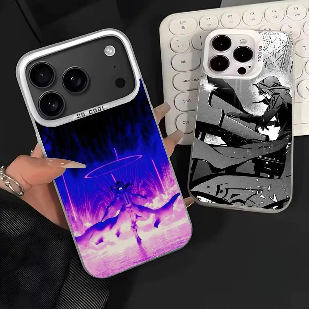 

Anime T-The Eminence in Shadow Phone Case For iPhone 17,16,15,14,13,12,11,Mini,Pro,E,MAX White Candy Matte Cover