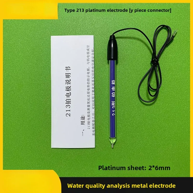 

Glass shell platinum electrode (U-shaped insert)