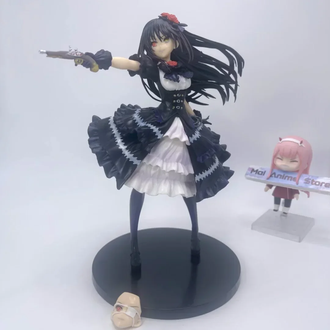 Tokisaki Kurumi Figure Anime Date A Live Statue Zafkiel Black Kurumi Figurine Sculpture House Decoration Desk Accessories Gift