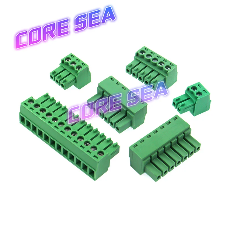 Зеленый-клеммный-разъем-381-мм-kf2edgk-2-3-4-6-8-10p-12p