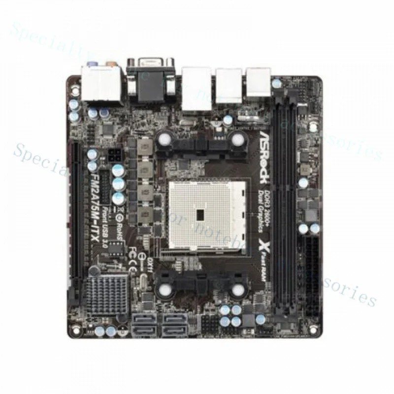 A++ITX MINI For ASRock FM2A75M-ITX Motherboard Socket FM1 For AMD A75M A75 DDR3