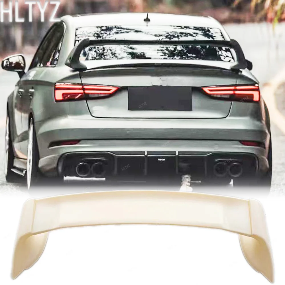 

Suitable for 2014-2020 Audi A3 S3 coupe rear spoiler trunk lid wing high-quality ABS/carbon fiber exterior GT style exterior kit