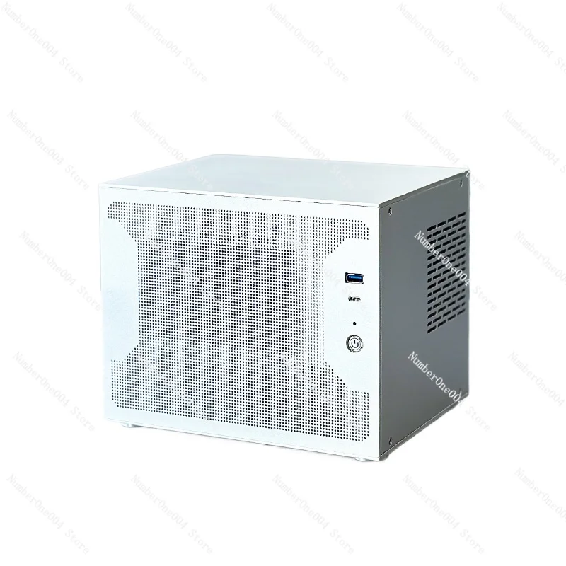 

8 Disk 9 Disk Chassis 2.5SSD Solid State Drive Mini ITX Main Board SFX Power Supply Home Storage Aluminum Case