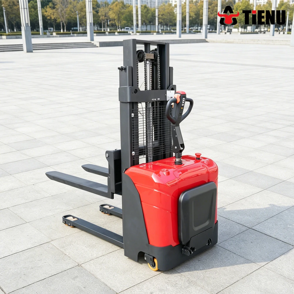 Fully electric stacker truck, excellent climbing performance, self-elevating handcart factory direct sales