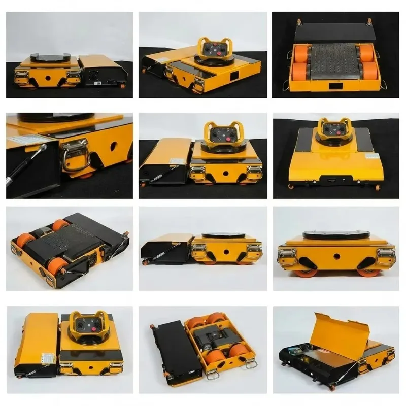 Best Choice10-50Ton Electric Tank Remote Control Heavy Duty Cargo Trolley for Handling Goods Move Material New Available Stock