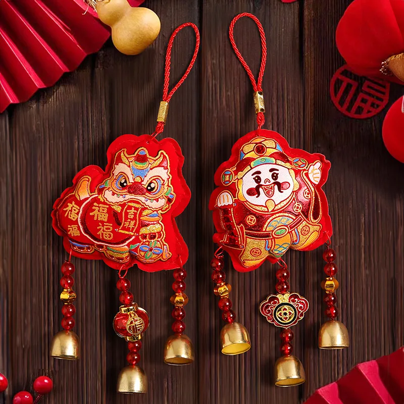 

2025 Year of the Snake decorative pendant, Chinese New Year Year of the Snake living room scene arrangement,