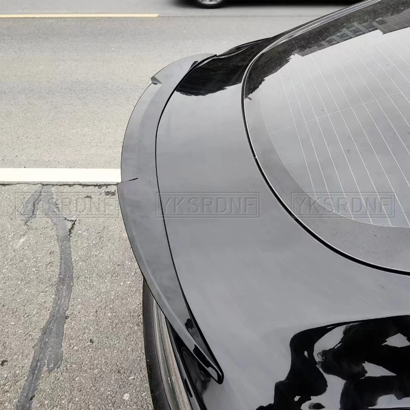 For Tesla Model S 2012-2023 Rear Wing Spoiler, Trunk Boot Wings Spoilers High quality ABS plastic material