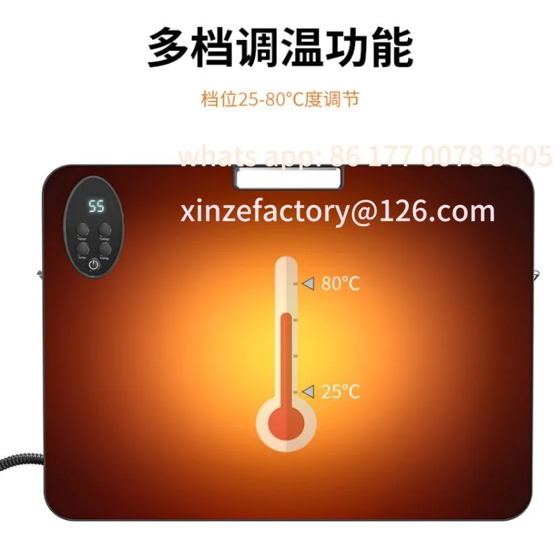 

Customizable chicken coop heater constant temperature chick duckling brooding heater temperature control cat and dog warmer
