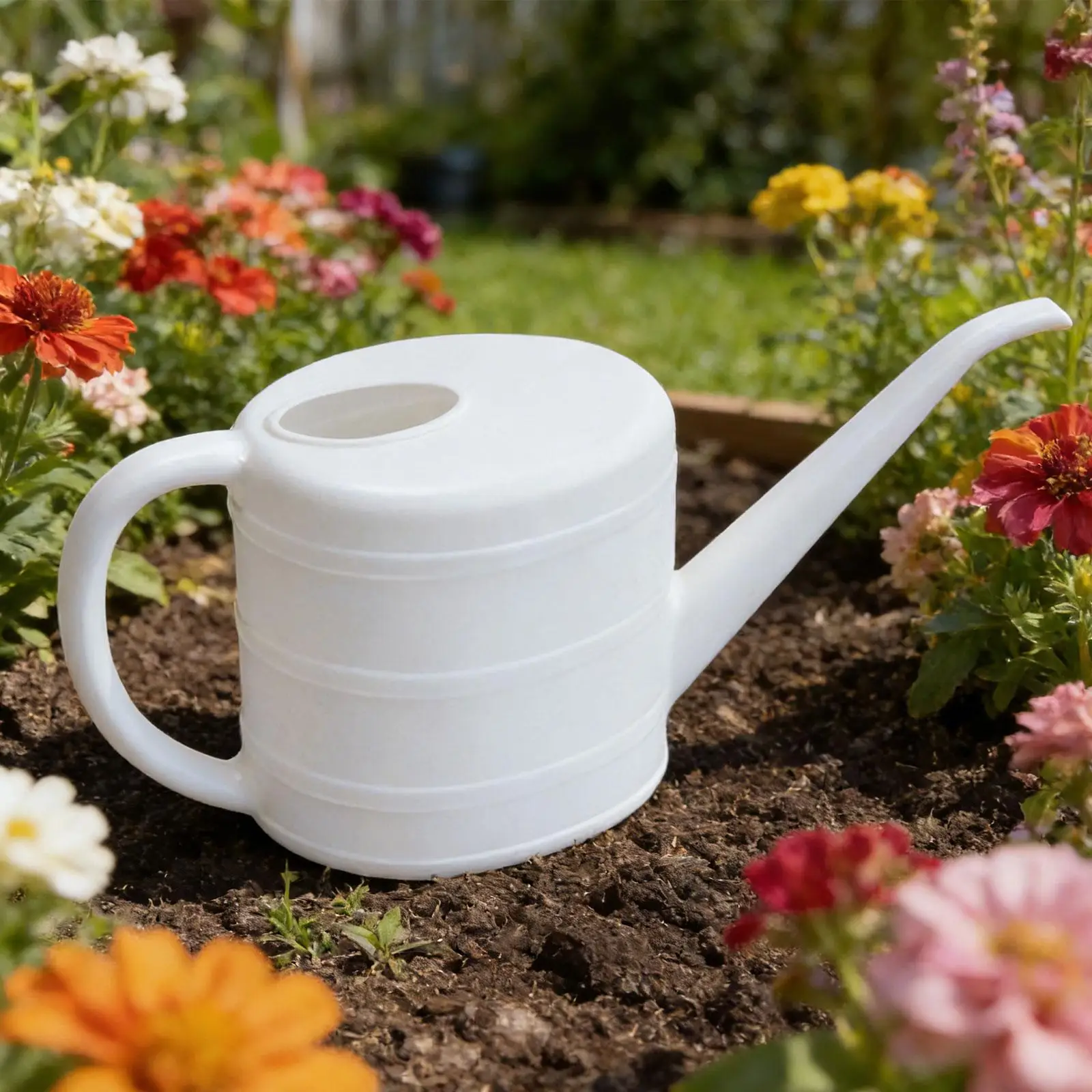 Lightweight Garden Water Can 2L Transparent Style Option Easy Fill Wide Inlet for Indoor Outdoor Use