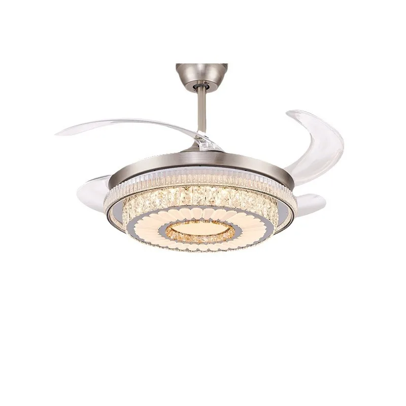 

Fan, chandelier, invisible, ceiling fan light, modern, minimalist, household