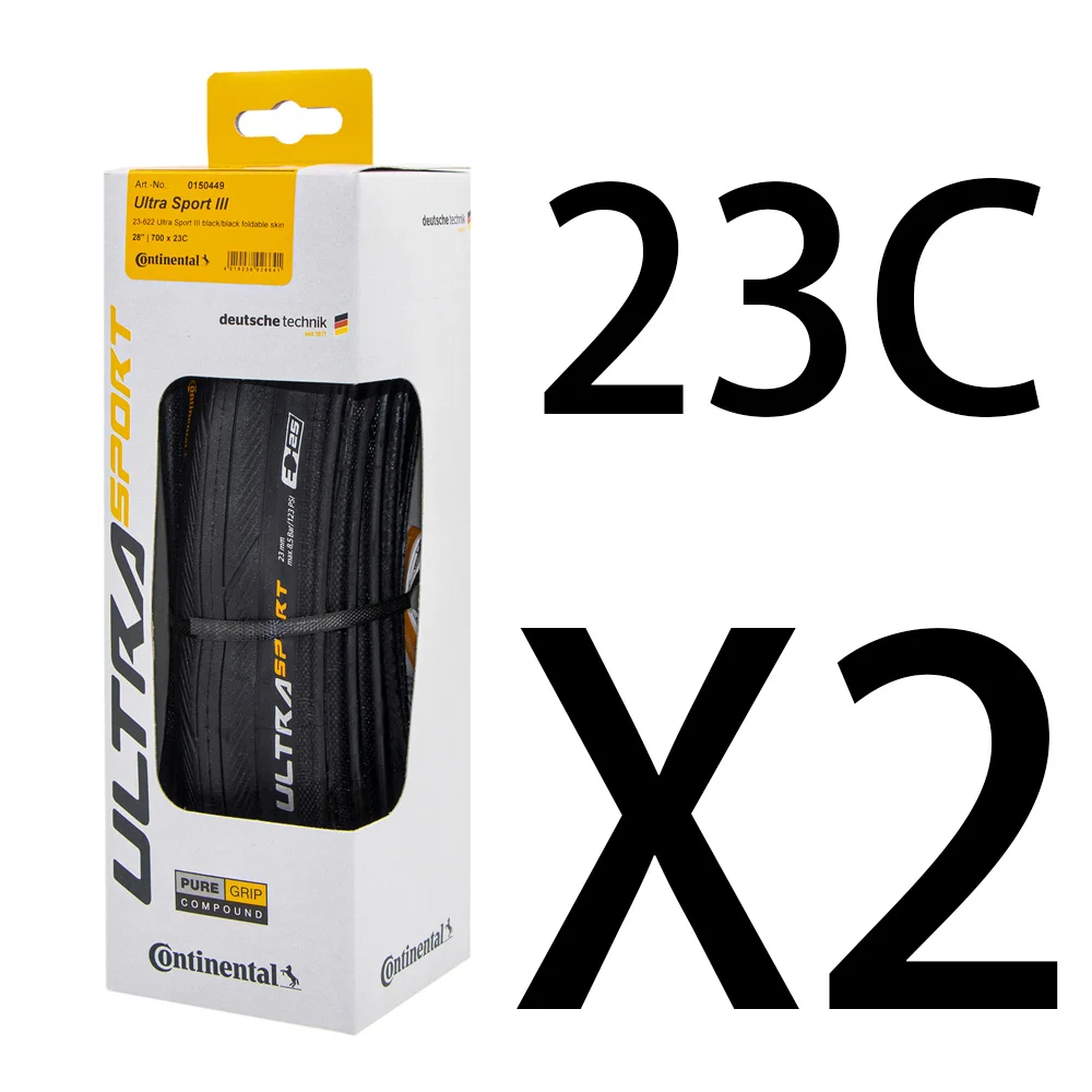 Continental Ultra Sport III 700 x 25C 2個 Universal Cycles -- Continental Ultra Sport III Folding Bead 700c