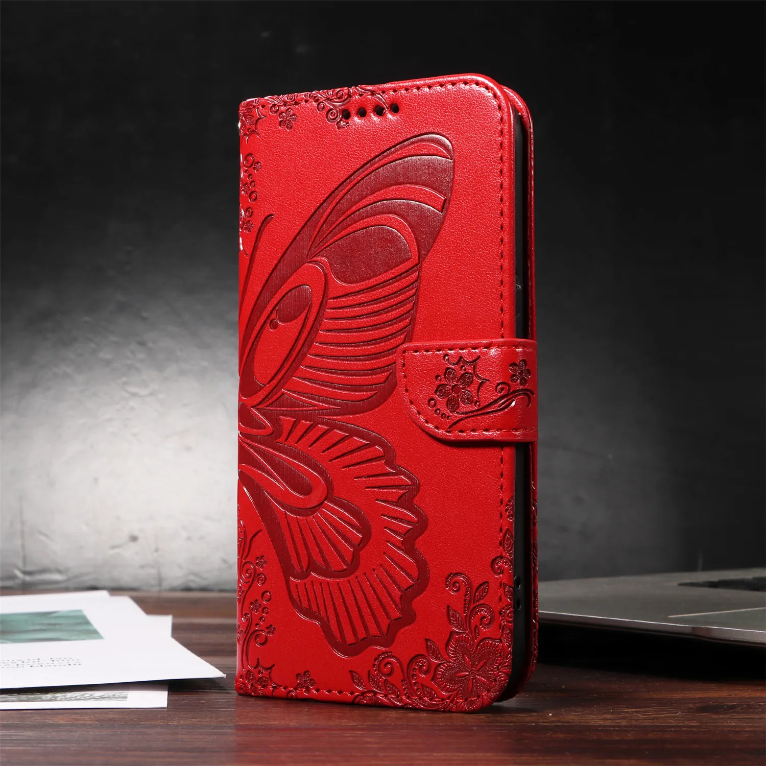 Wallet Leather Case For Samsung Galaxy S8 S9 Plus S20 S21 FE S22 S23 S24 Ultra S10 Lite S7 Edge Magnetic Flip Satnd Book Cover