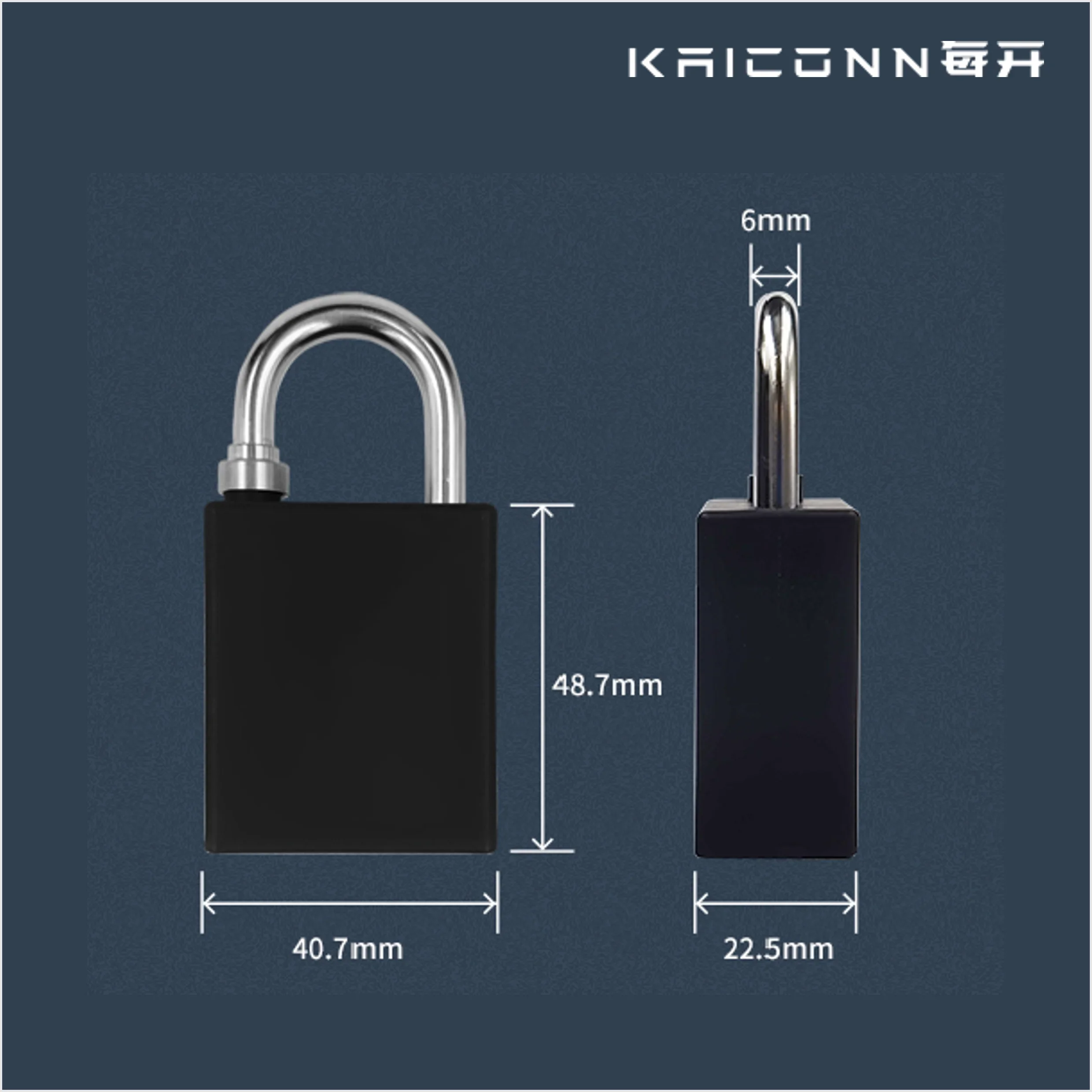 New Technology NFC Smart Padlock Unlock without Battery Power Supply