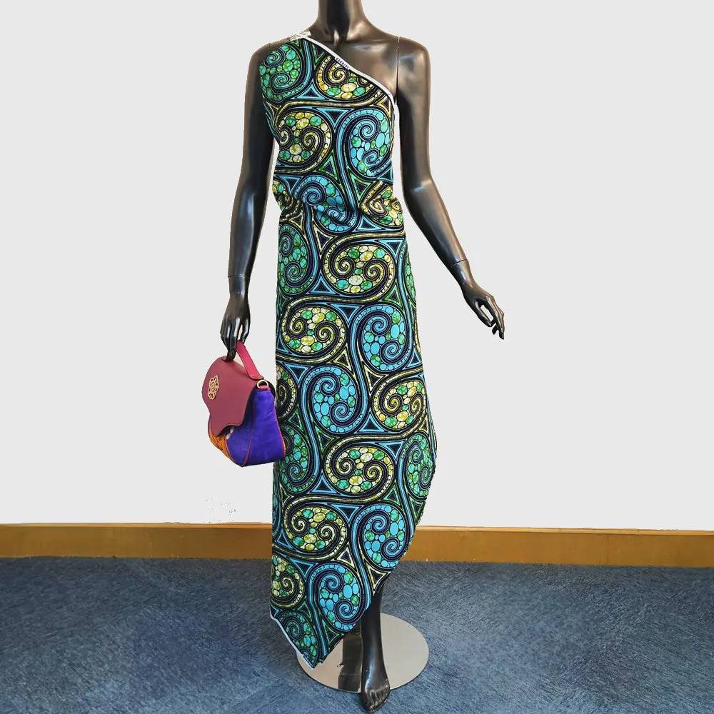 Patrón Popular, tela estampada con bloques de cera africana, cera de algodón auténtica de Hollanda, tela Nigeria Ankara, para prendas de vestir, bolso, diadema