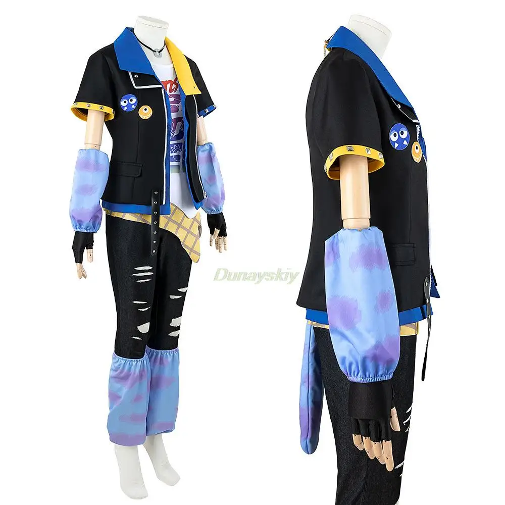 Tenma Tsukasa Cosplay Costumes Wig Game Project Sekai Colorful Stage Cosplay Suit Anime Clothing Halloween Unisex Stage Uniforms