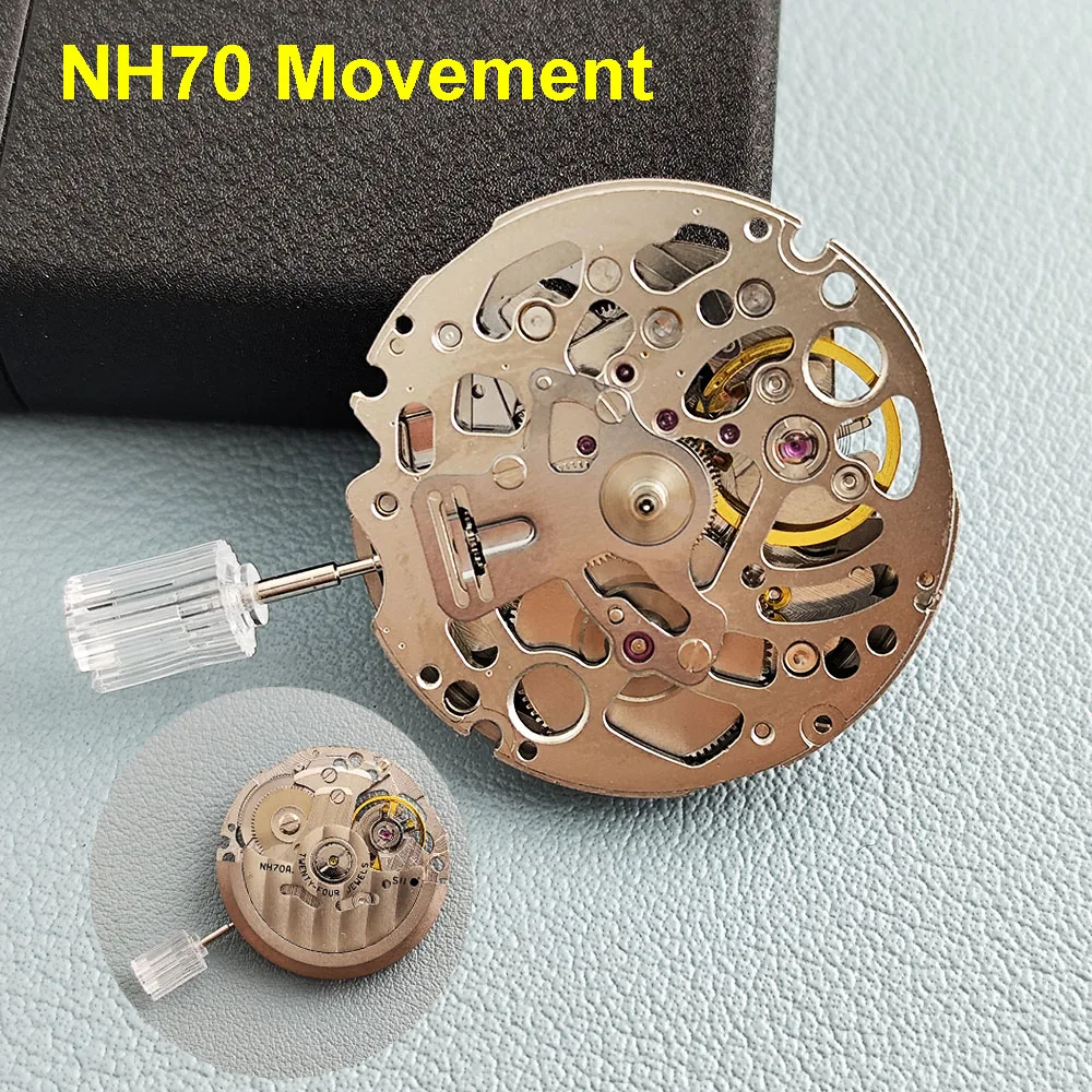 

NH70 movement automatic mechanical movement men's watch suitable for NH70 case watch repair parts movement