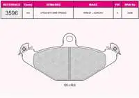 Store code: 93596 rear brake pad for LAGUNA SAFRANE / SPEEDSTER