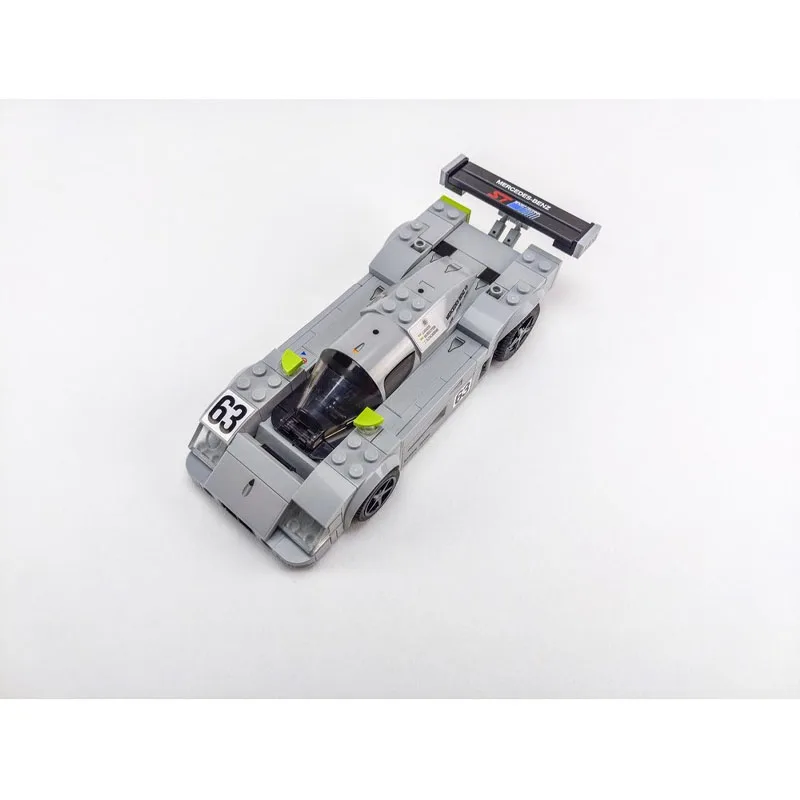 

MOC-121630 Новый классический C9 1989 культовый спортивный автомобиль гоночная кирпичная модель, 304 деталей, детский строительный блок на день рождения для мальчиков, игрушка в подарок