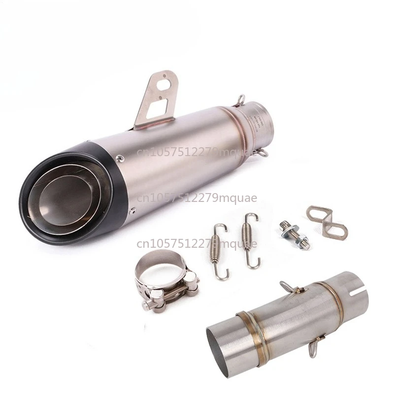 Suitable for Qianjiang Sai 450 Exhaust Pipe Modification, Sai 450 Front Section, Middle Section Tail Section Lid Accessories