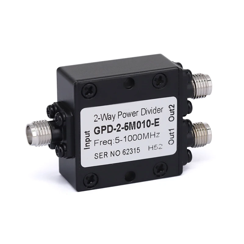 

2-Way for SMA Power Divider for Telecom 1 Watt Rated 5 MHz to 1 GHz