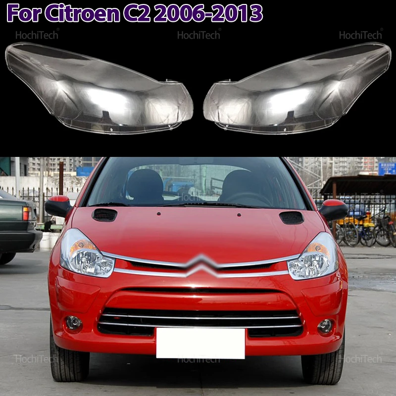 

Headlight Cover for Citroen C2 2006-2013 2007 2008 2009 2010 2011 2012 Car Headlamp Shade Headlight Clear Lens Shell Cover