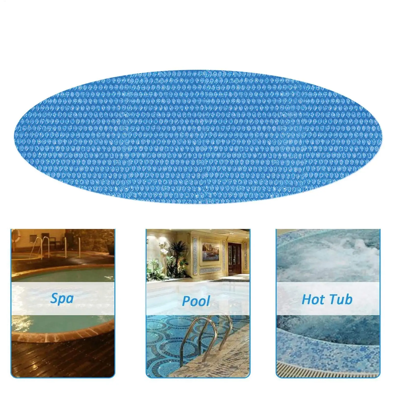 ฝาครอบสระว่ายน้ําแบบกลม ฝาครอบสระว่ายน้ําพื้นกลม ฝาครอบพลังงานแสงอาทิตย์แบบใช้ซ้ําได้ ฝาครอบสระว่ายน้ําแบบฝังพื้นกันน้ํา