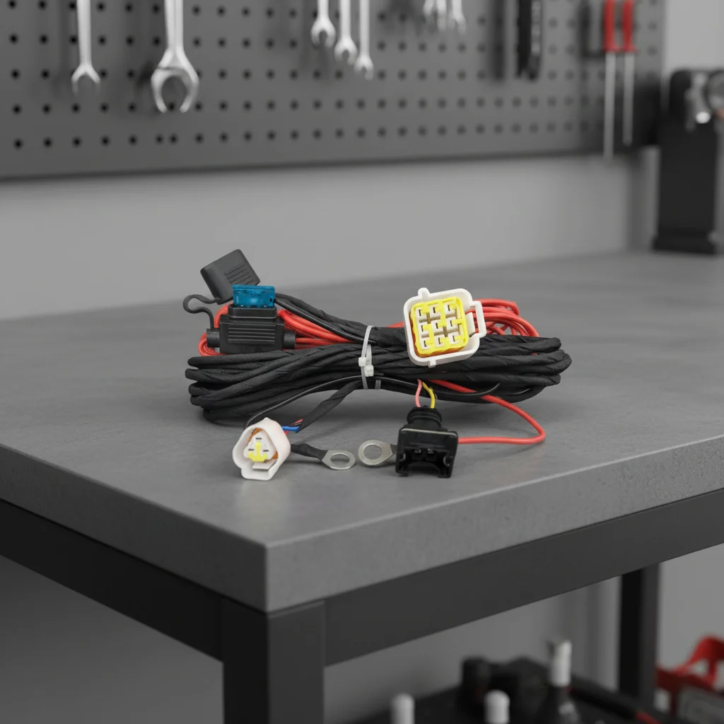 

9-Hole 7wire Air Diesel Heater Harness Main Wire Harness For Webasto For Eberspacher Diesel Air Parking Heater