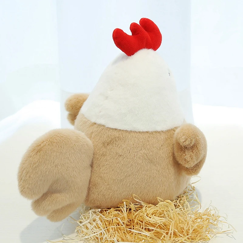 Jouet en peluche au beurre de poule pour fille, oreiller doux et confortable pour dormir, cadeau mignon