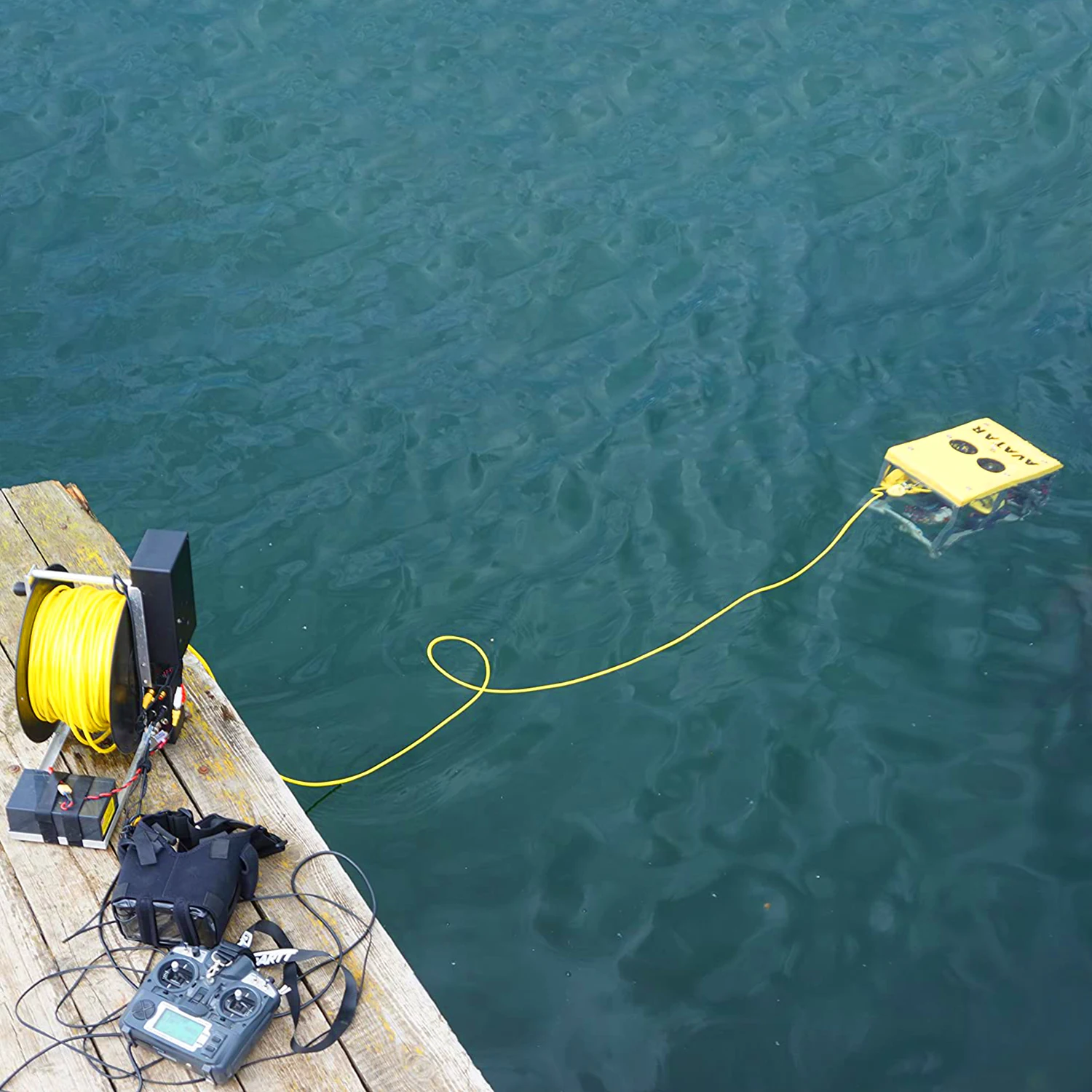 Underwater robot ocean exploration submarine exploration diving metallurgy salvage search and rescue cables