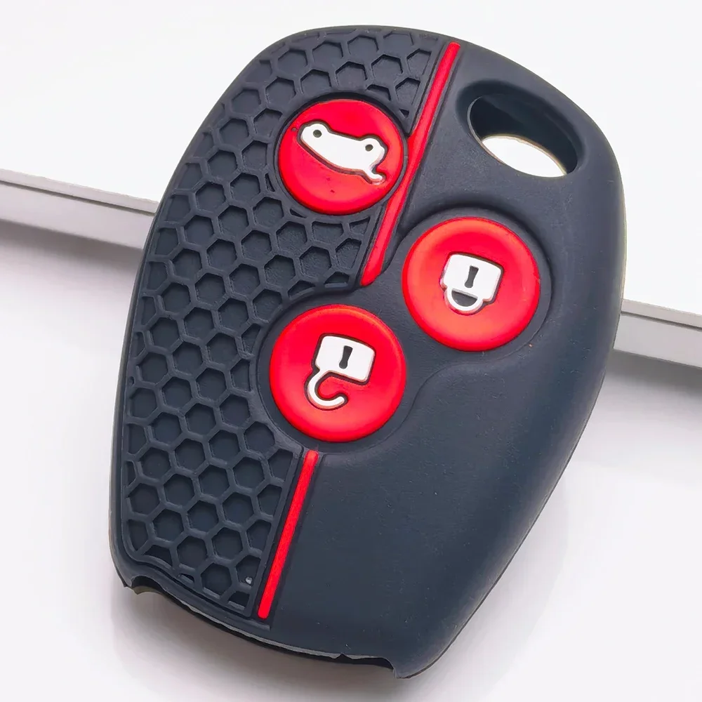 For Renault Clio Trafic Twingo Kangoo Master Modus For Dacia Duster Sandero Textured Fob Cover Easy Install
