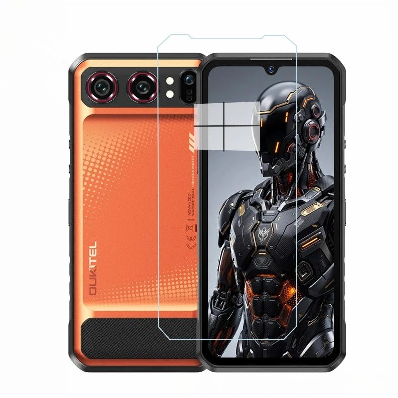 9H 強化ガラス OUKITEL WP68 Air 5G スクリーンプロテクター強化フィルム OUKITEL WP68Air 保護フィルムガラスカバー