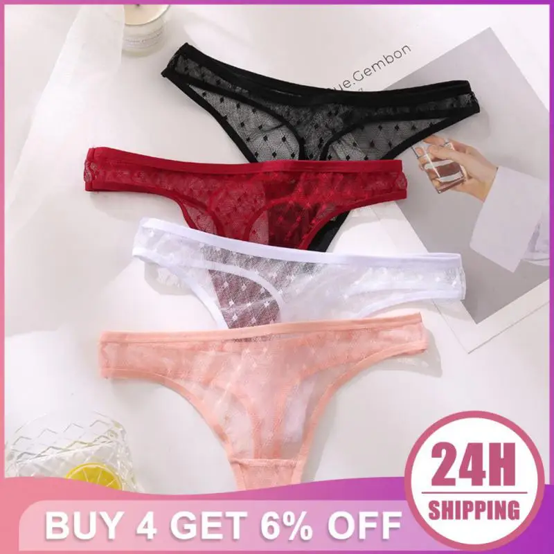 Seductive Women's Thongs Alluring Style Lace Thongs For Women Lace Underwear Sensational Intimate Wear Sophisticated Low-