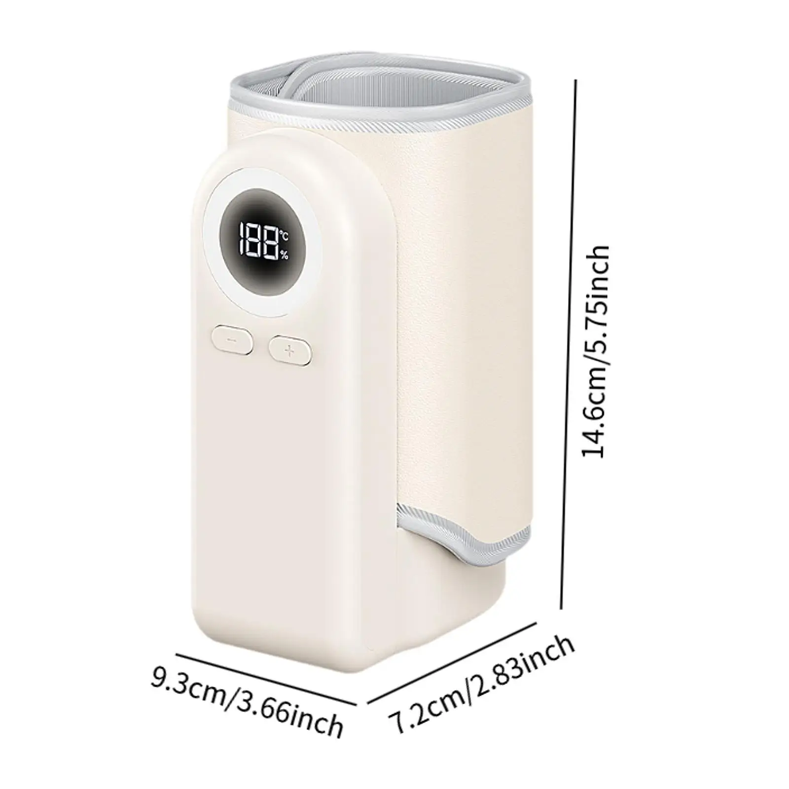 Borsa riscaldante con termostato regolabile per scaldabiberon per uso quotidiano in viaggio