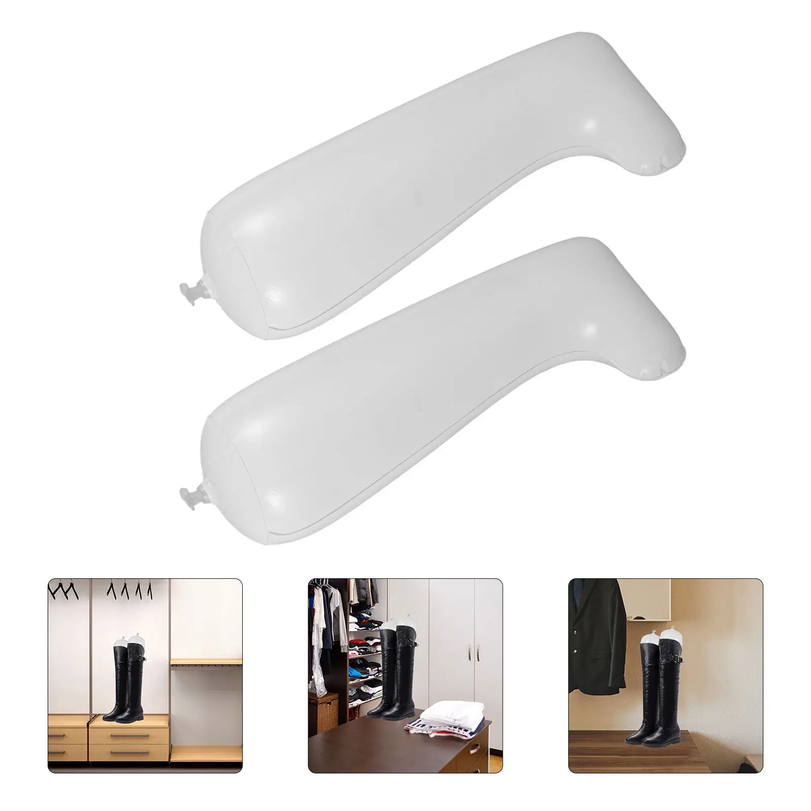 Inflatable Boot Shaper Holder for Tall Boots – Prevents Bending, Maintains Shape, Easy to Clean