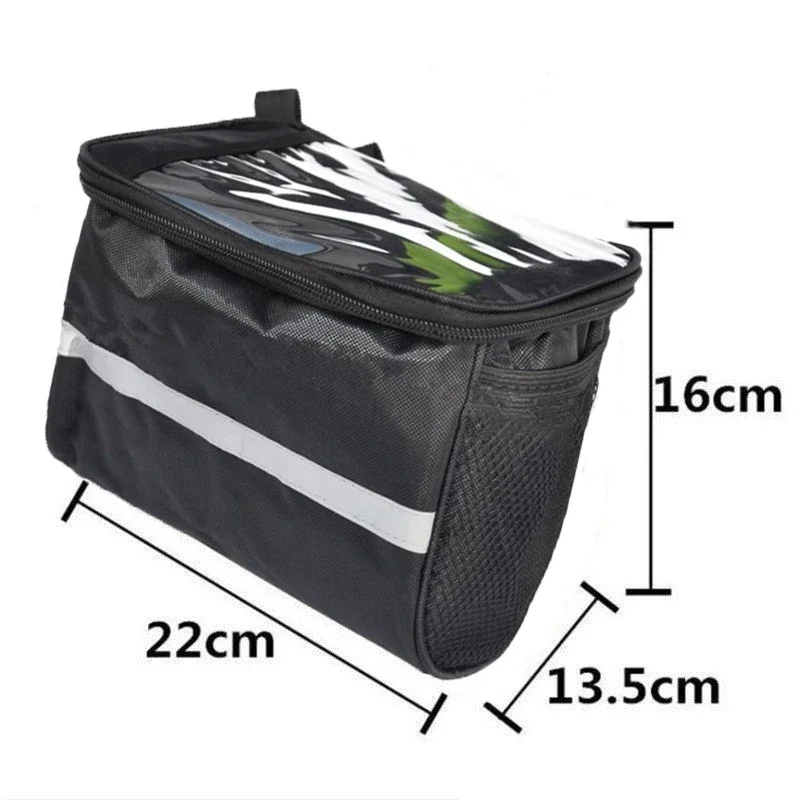 Bicycle Front Handlebar Bag Outdoor Cycling Bike Phone Mount Bags