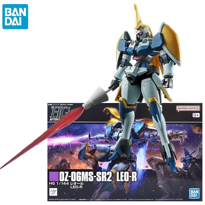 

In Stock BANDAI PB LIMITED HG 1/144 0Z-06MS-SR2 LEO-R Anime Action Figures Assembly Model Collection Toy
