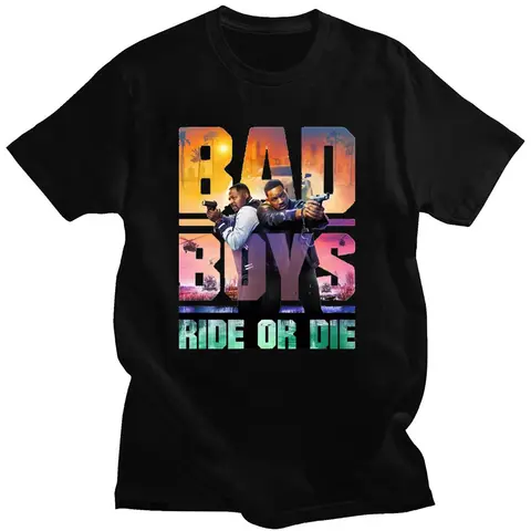 Bad Boys T-Shirt TV Funko Pop Harajuku Comfortable Sweatshirts Graphic Printing Fleece Retro Clothes Sudaderas Fashion Pullovers