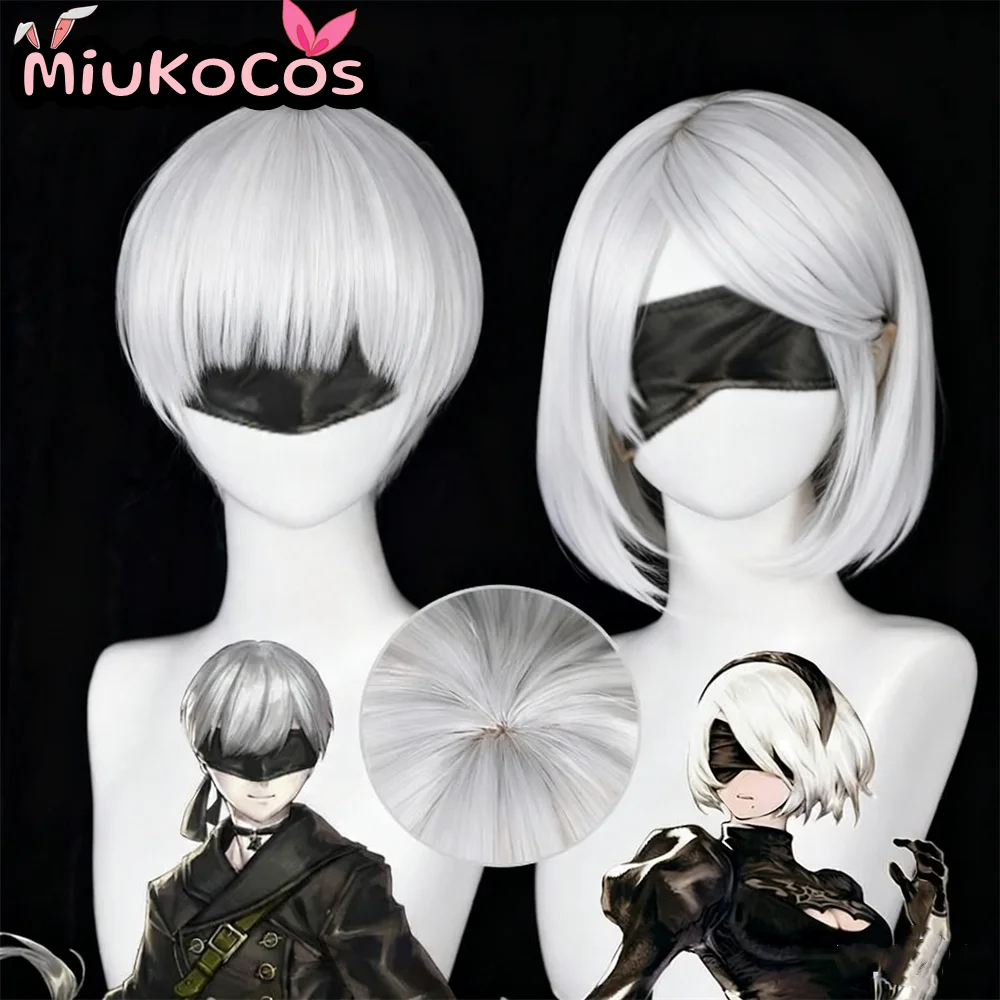 

В НАЛИЧИИ YoRHa No.2 Type B YoRHa No. Парик для косплея типа S 9. MiukoCosplay Game NieR: Automata Косплей