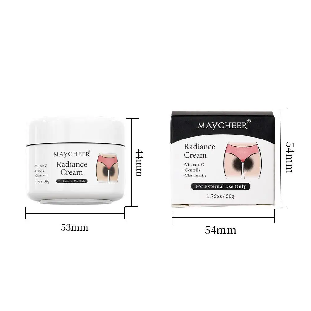 50g Whitening Cream Private Parts Underarm Bleaching Whiten Butt Knee Brighten Inner Thigh Intimate Parts Dark Remove Melanin view 6