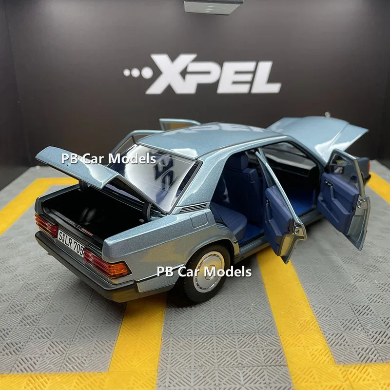 NOREV 1/18 190E 1984 alloy car model can open the door +small gift