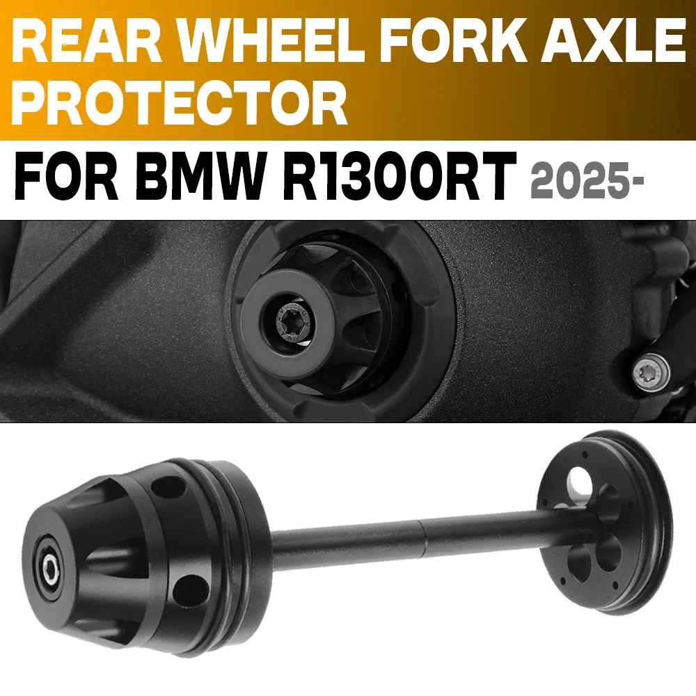

Motorcycle Accessories Rear Wheel Axle Fork Crash Slider Protection Frame Guard For BMW R 1300RT R1300 rt R1300RT R 1300 RT 2025