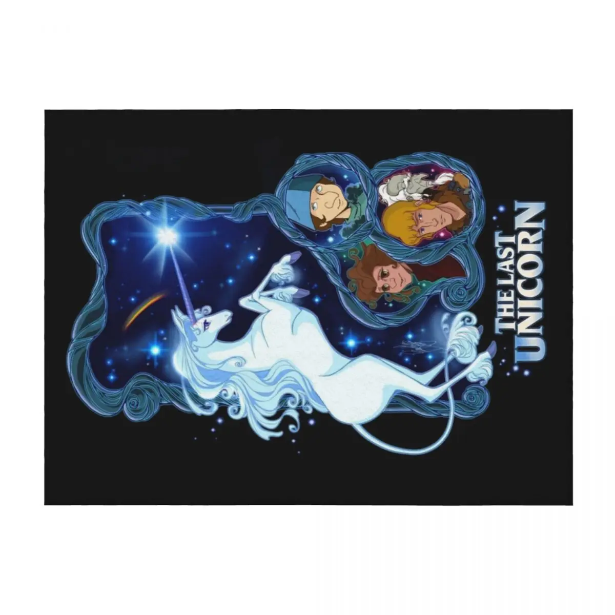 

The last Unicorn Throw Blanket Luxury Brand Extra Large Throw heavy to sleep Baby Blankets