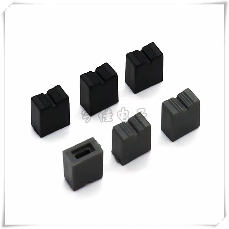 10PCS Mixer Fader Straight Slide Potentiometer Push Key Cap Disc Player Balance Panel Push Button 4mm Inner Hole Narrow Mouth