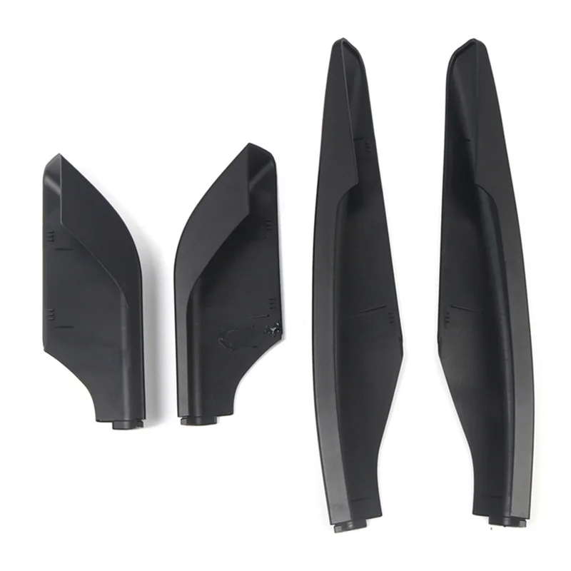 

4PCS ABS Car Roof Luggage Rack Rail End Cover Shell Protector Fit For Mitsubishi Pajero V73 V93 V97 2009-2018