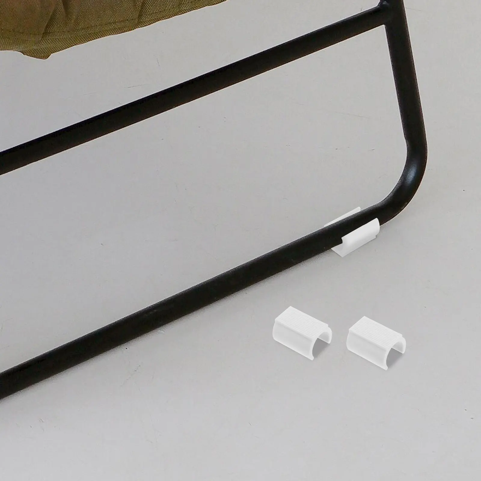 

8Pcs U-Shaped Plastic Chair Leg Caps Floor Protectors for Hardwood Carpet Tile Floors Noise Reducing Anti-Slip Furniture Sliders